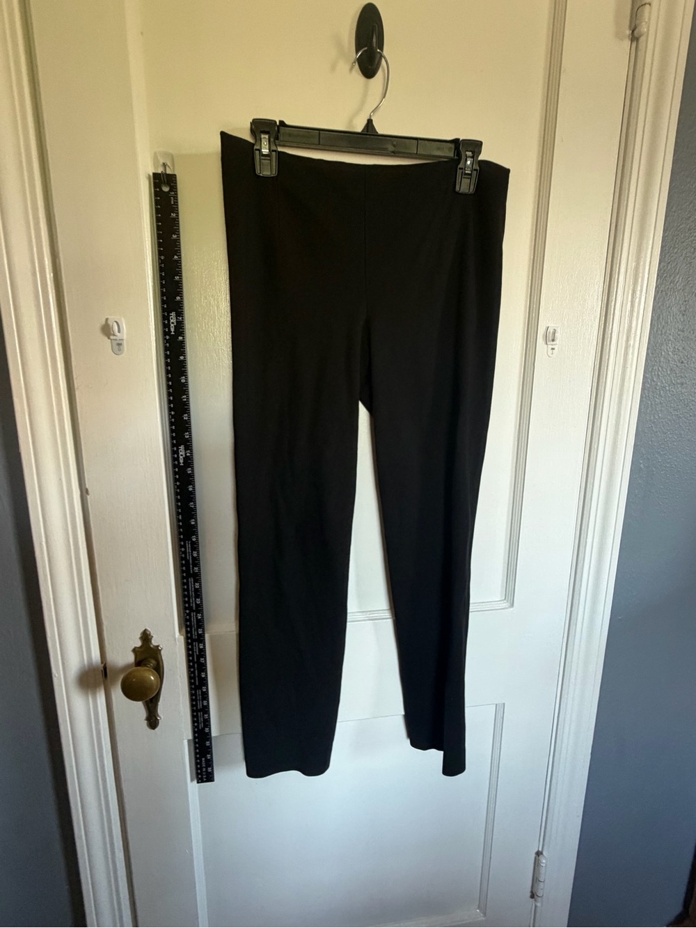 Vince Black Stretch Ponte Leggings